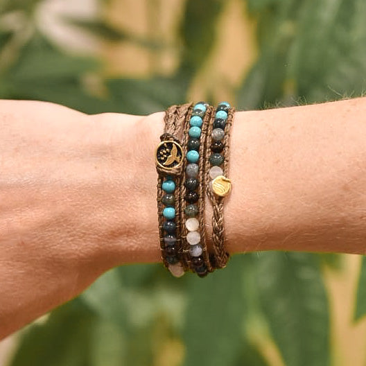 Kianu Triple Wrap Bracelet