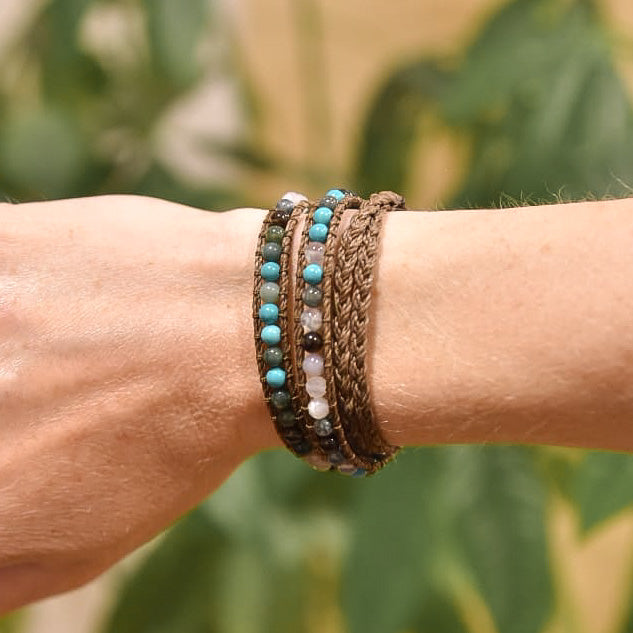 Kianu Triple Wrap Bracelet