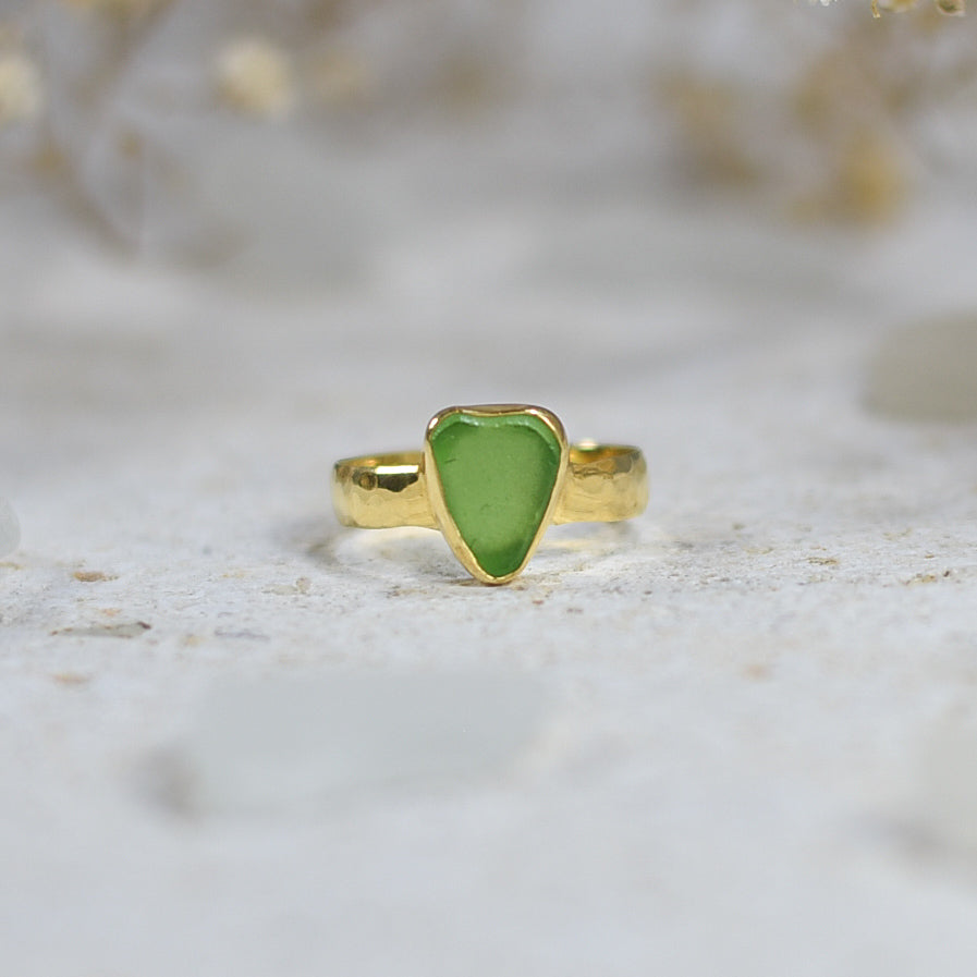 The Seven Seas Beach Glass Ring