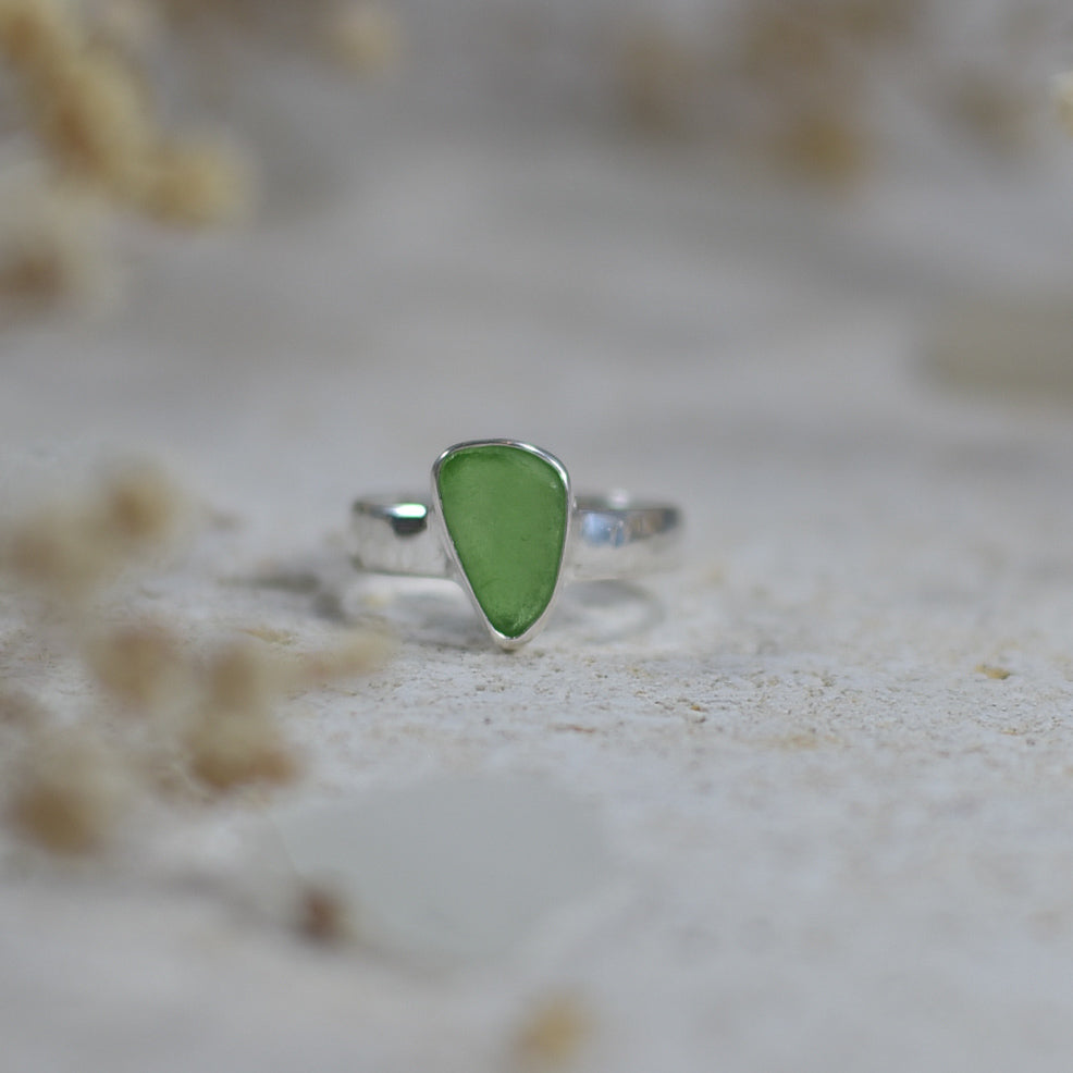 The Seven Seas Beach Glass Ring