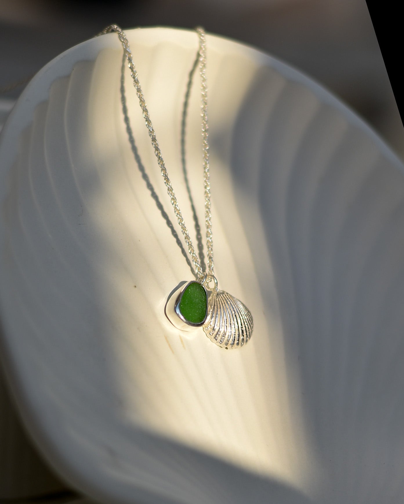 Seaside Serenity Necklace (Sterling Silver)