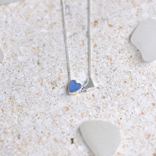 Deep Blue Love Necklace