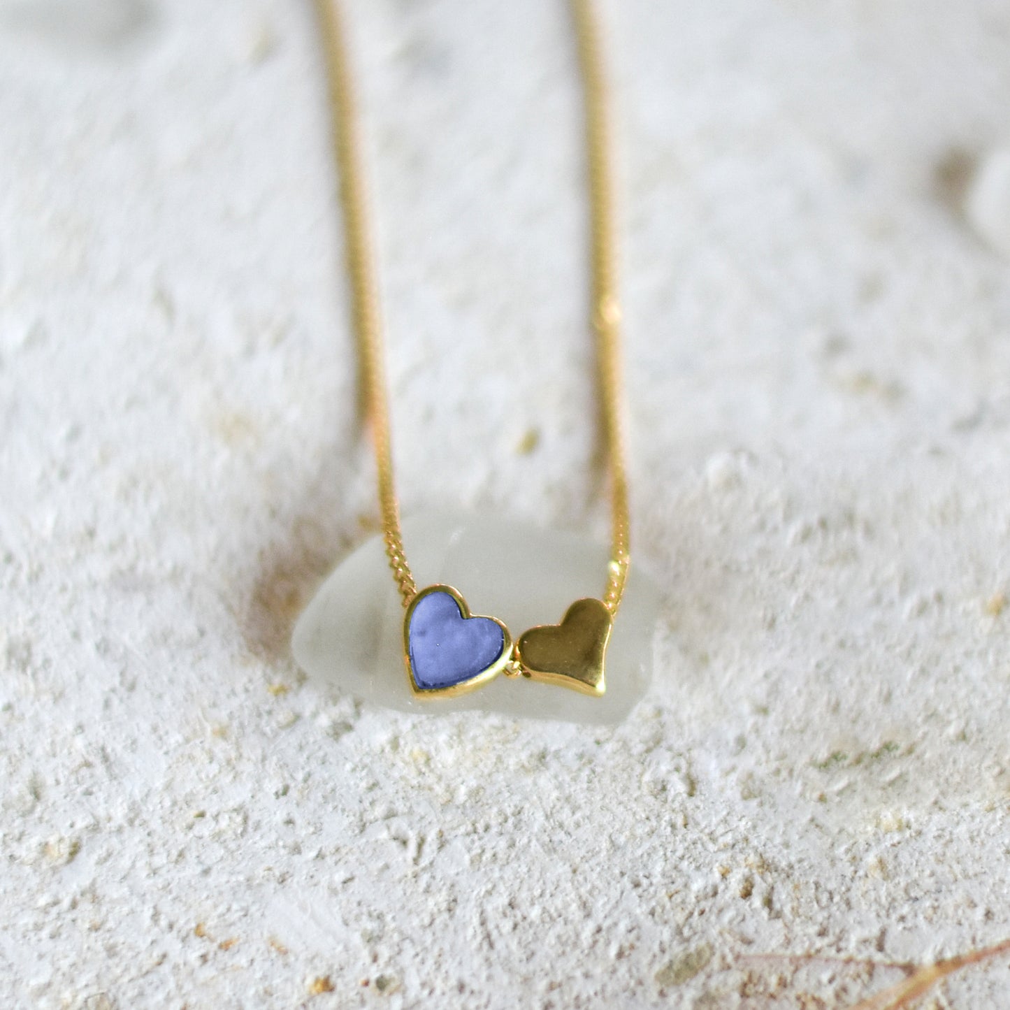 Deep Blue Love Necklace