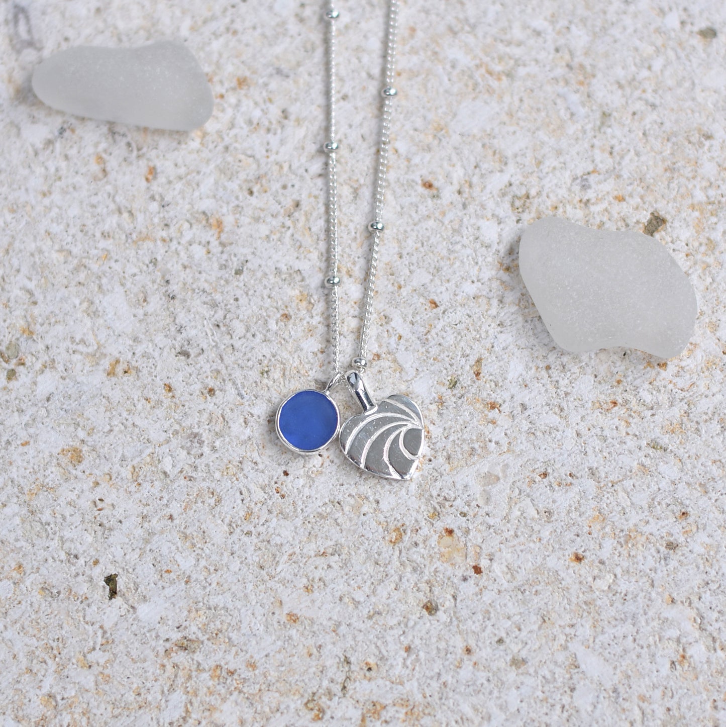 Ocean in my heart necklace