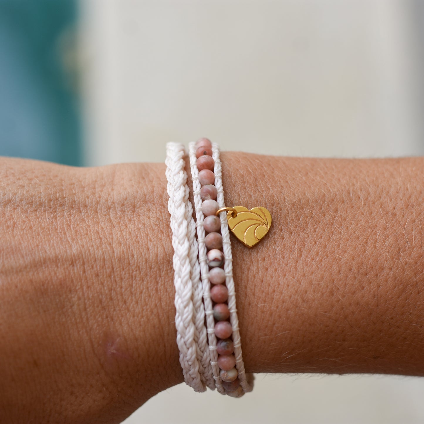 Ocean in my heart bracelet