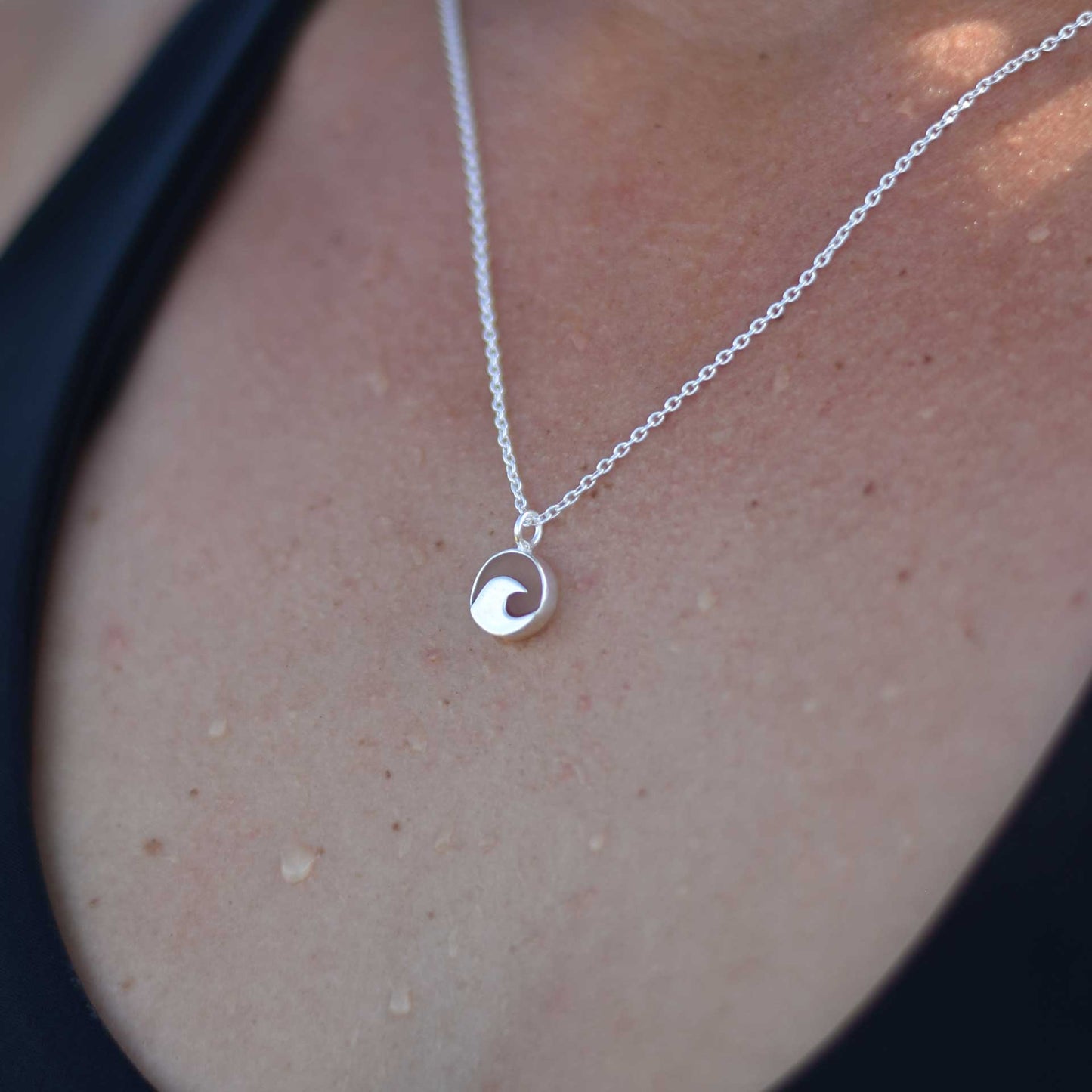 Dream Barrel Sea Glass Necklace
