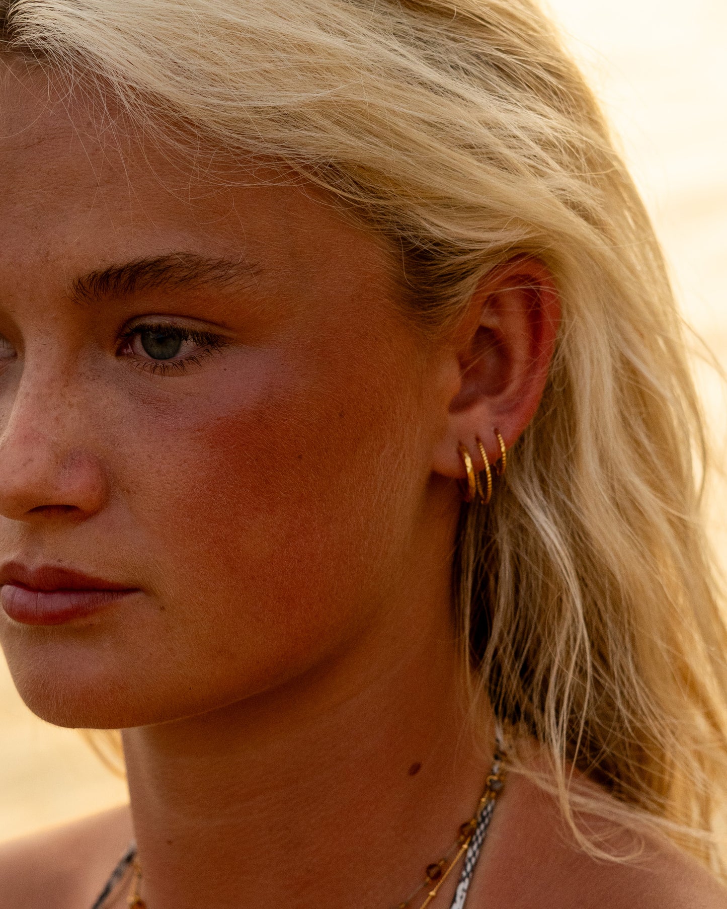 Hammered Surf Hoops