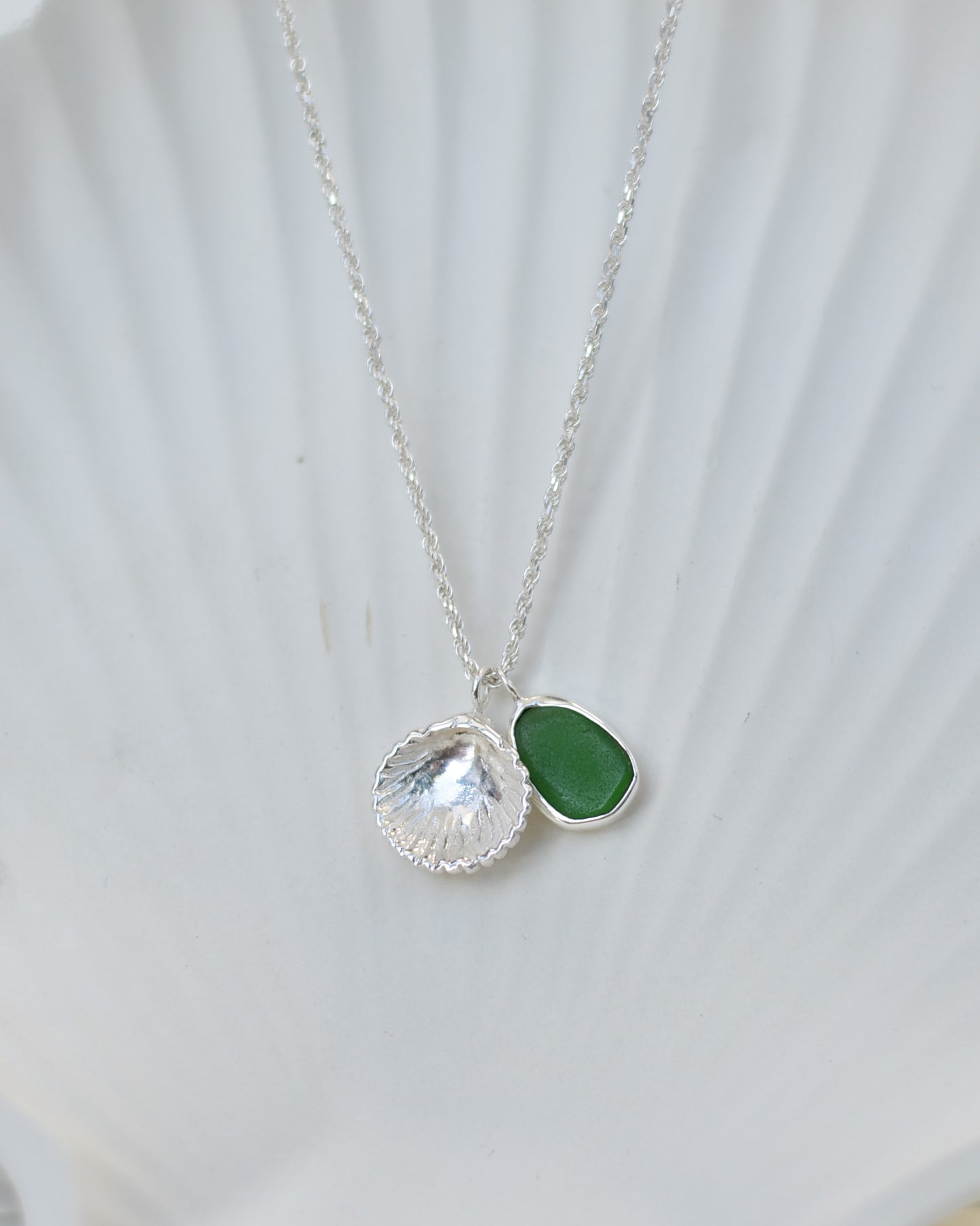 Seaside Serenity Necklace (Sterling Silver)