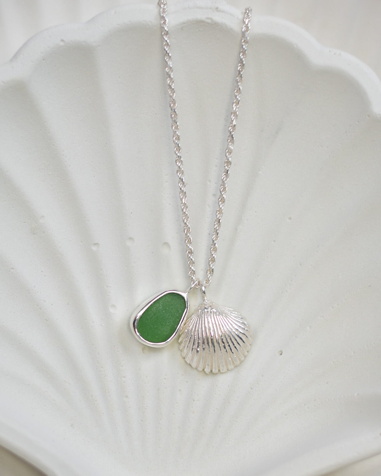 Seaside Serenity Necklace (Sterling Silver)