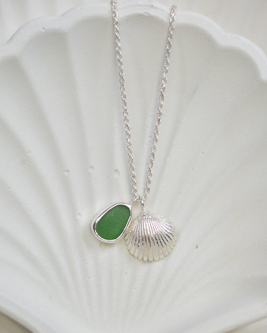 Seaside Serenity Necklace (Sterling Silver)