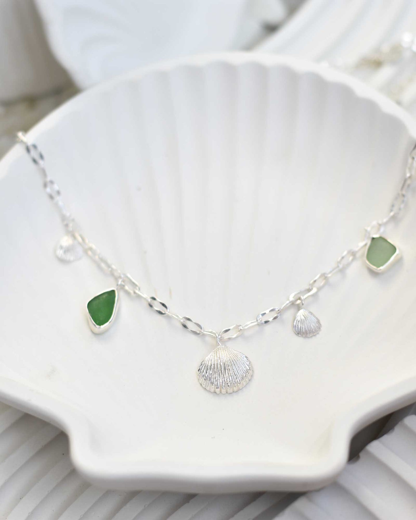 Ocean Queen Necklace (Sterling Silver)