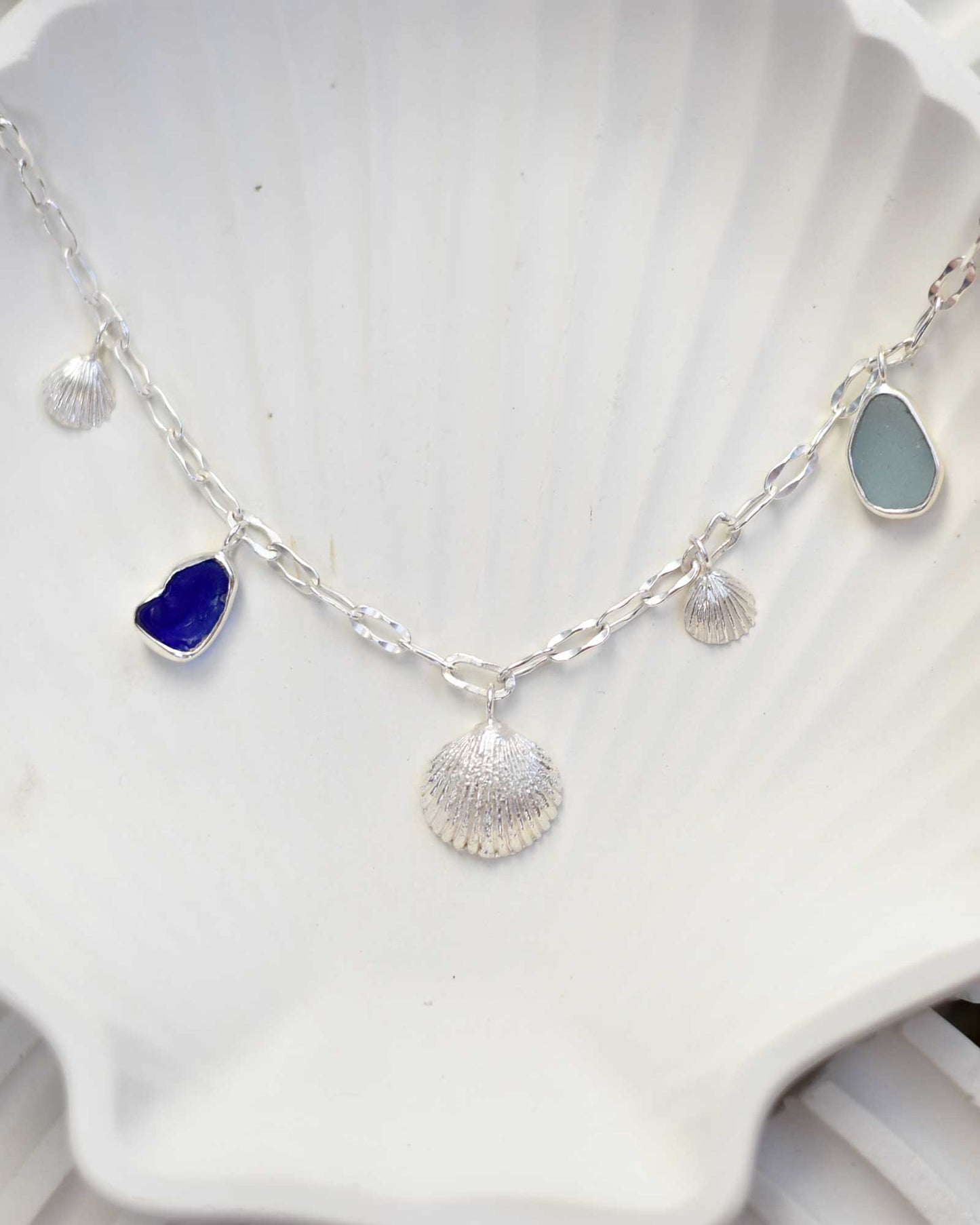 Ocean Queen Necklace (Sterling Silver)
