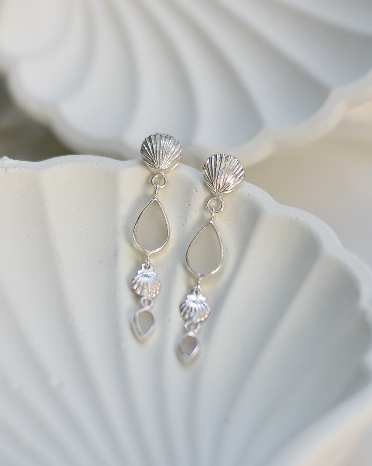 Shoreline Charm Drop Earrings