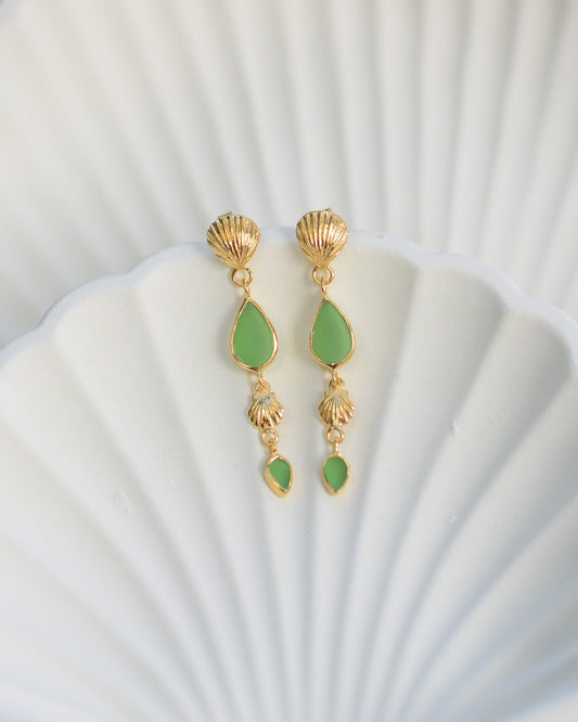 Shoreline Charm Drop Earrings