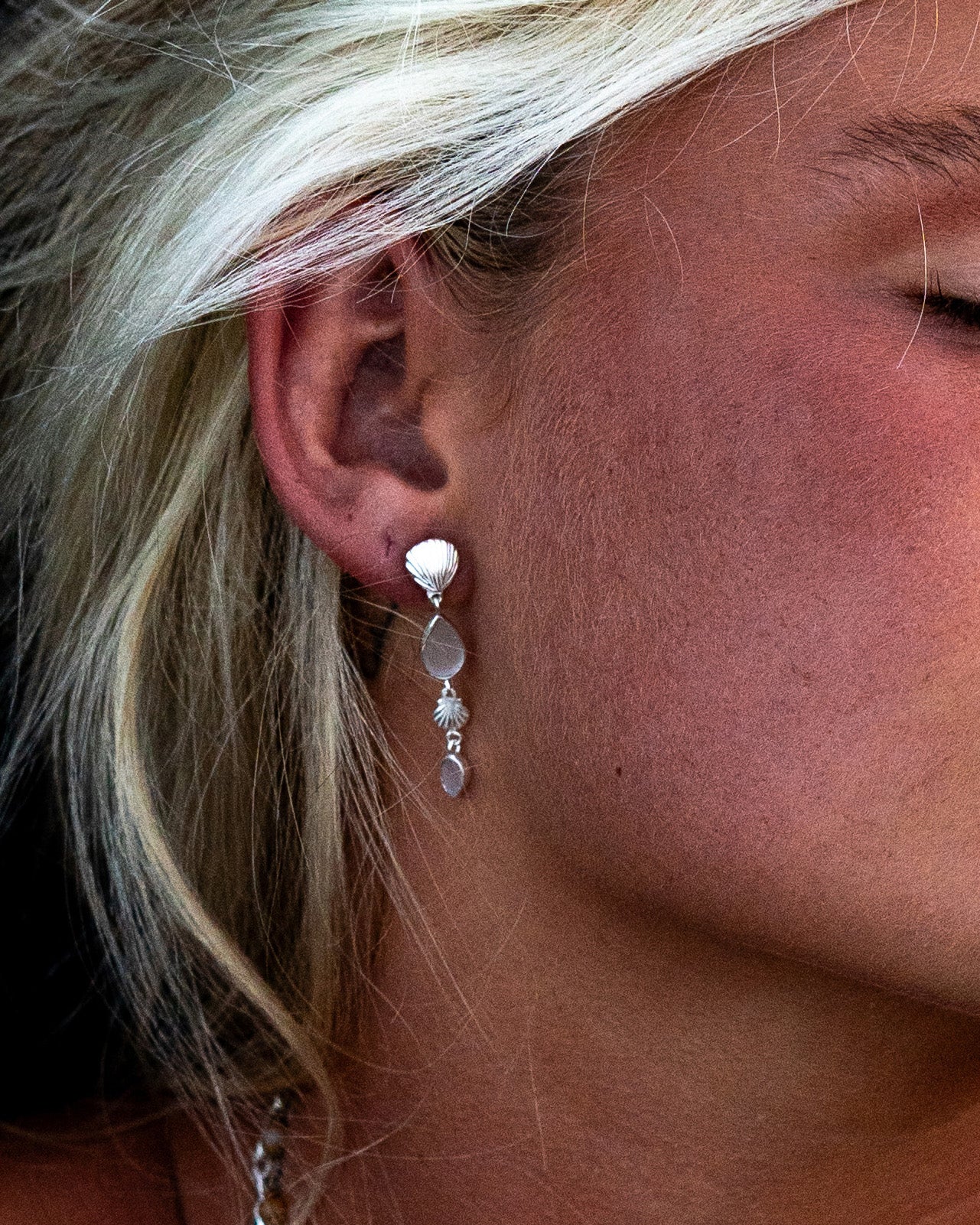 Shoreline Charm Drop Earrings