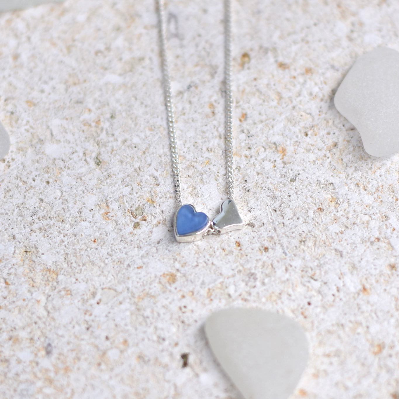 Deep Blue Love Necklace