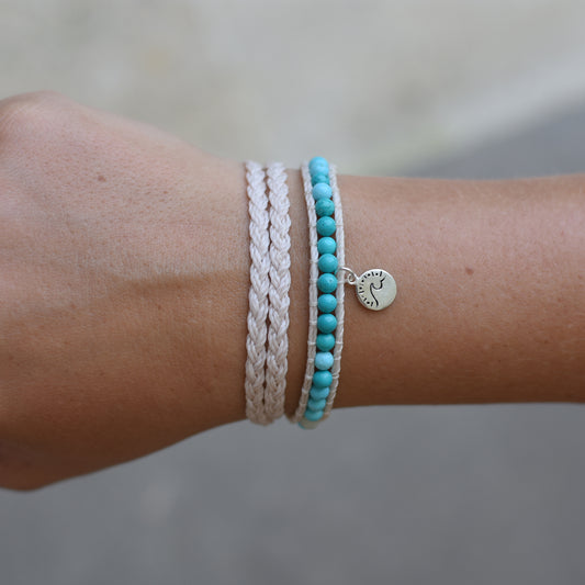 Aloha Surf Bracelet - 925 Sterling Silver